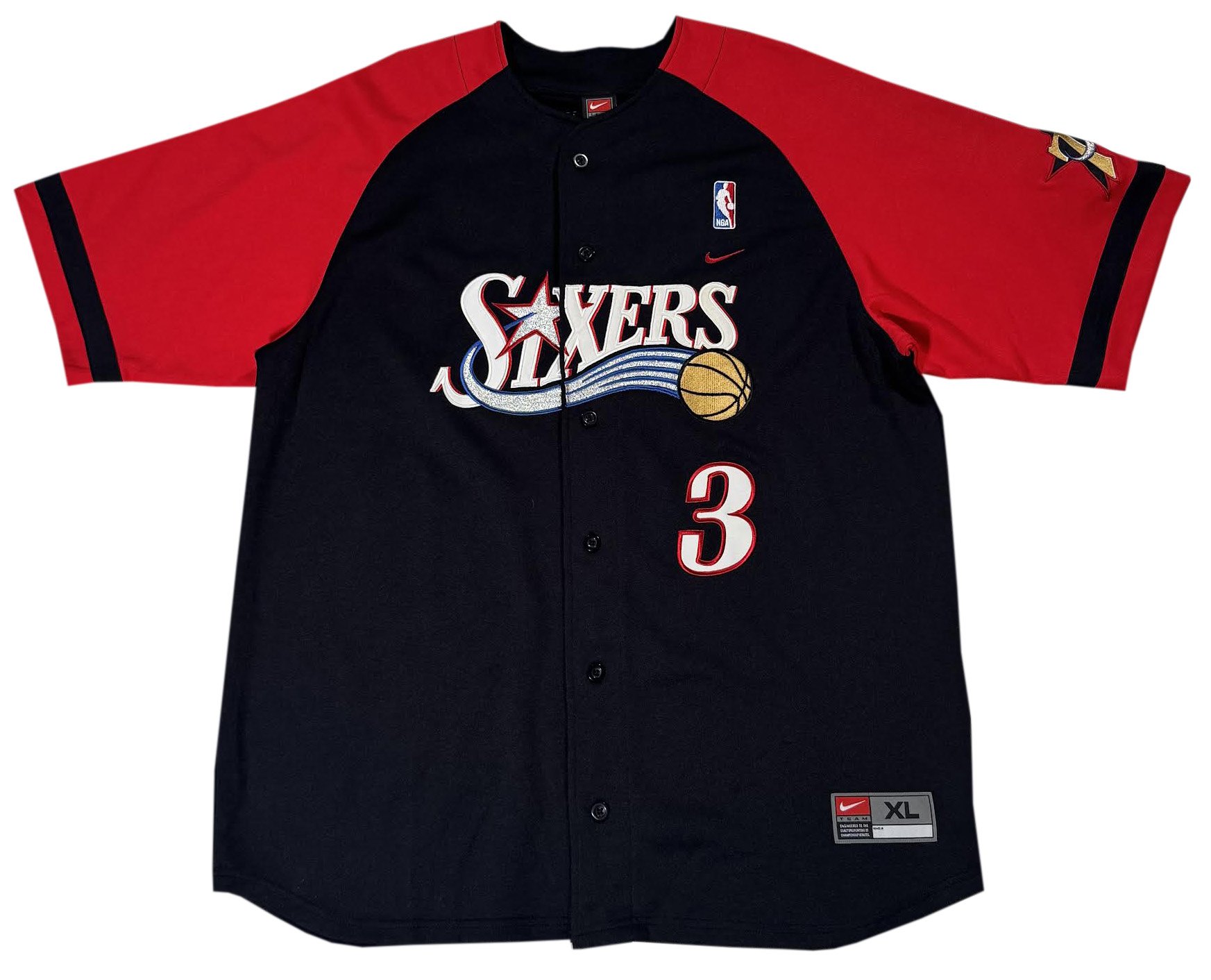 NIKE NBA 76ers IVERSON ユニフォーム XL Nike+Authentic+Sixers+Shoot+